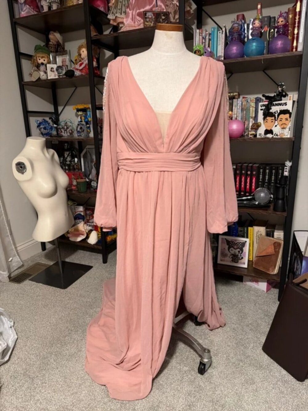 Pink dress